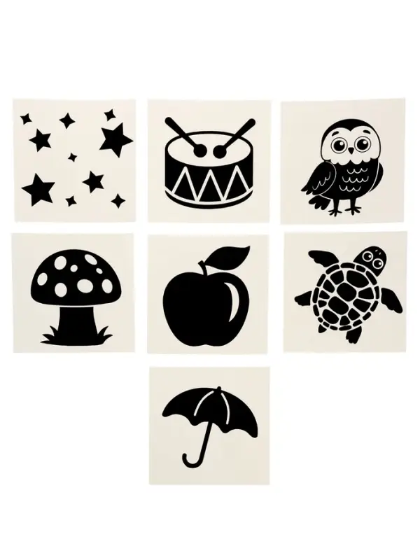 Календарь малыша, 13 стр. + планер + 12 ч/б карточек