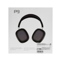 Наушники беспроводные P9, накладные, BT 5.0, микрофон, Jack 3.5 мм, 150 мАч, чёрные Наушники беспроводные P9, накладные, BT 5.0, микрофон, Jack 3.5 мм, 150 мАч, чёрные