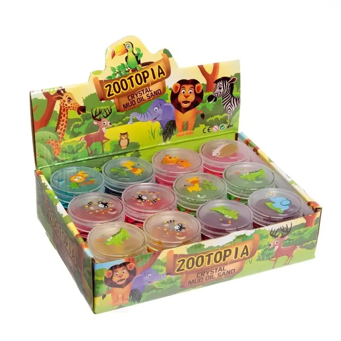 Лизун - слайм &laquo;Динозавр&raquo;, цвета МИКС