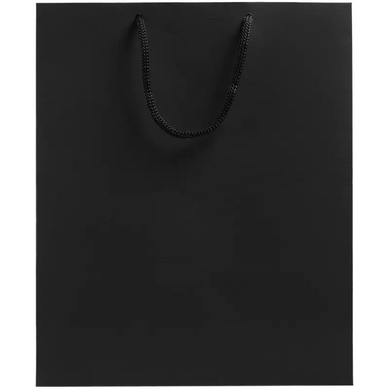 Пакет бумажный Wide, черный