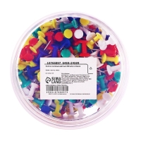 Кнопки силовые цветные 300 штук в банке Кнопки силовые цветные 300 штук в банке