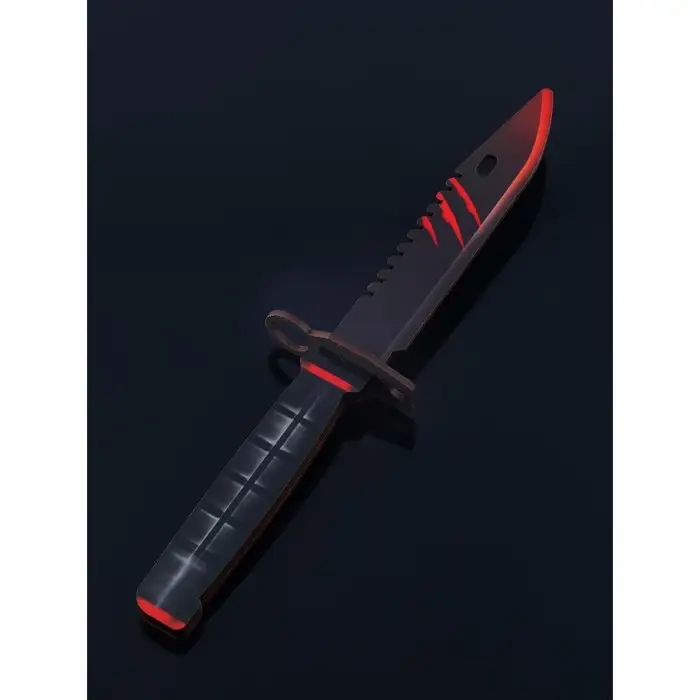 Набор сувенирное оружие &laquo;Некромантика&raquo;, автомат, пистолет, нож-штык, 3 шт