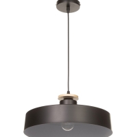 Светильник Timothy 1х40Вт Е27 пр-1м черный 32,5х32,5х12см