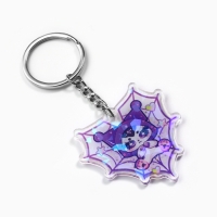 Брелок для ключей голографический &laquo;Аниме&raquo;, 5 х 5 см