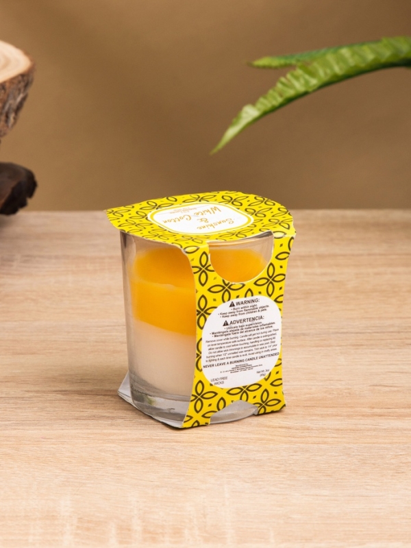 Свеча ароматическая "Candle" 100 гр, сияние+хлопок