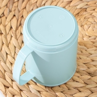 Кружка &laquo;Picnic&raquo;, 400 мл, 10,9&times;8,1&times;10,1 см, цвет светло-голубой