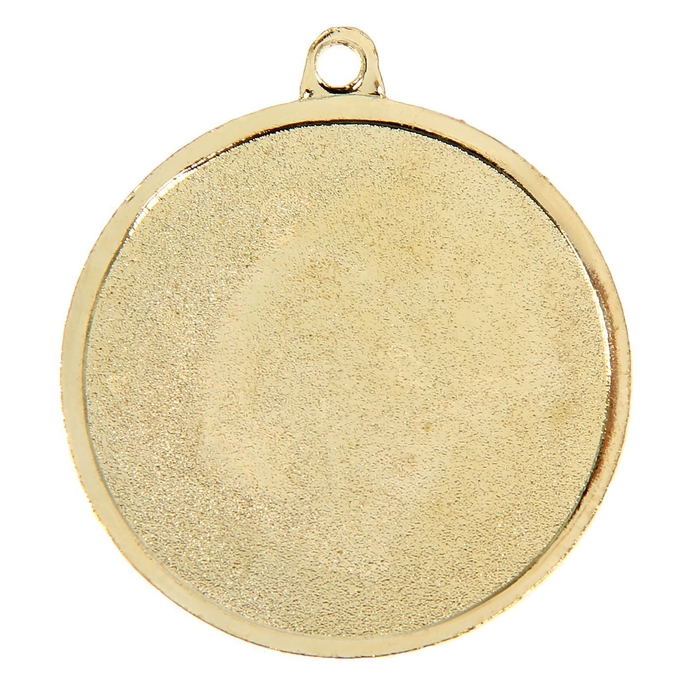Медаль под нанесение 055, d= 4 см. Цвет золото. Без ленты