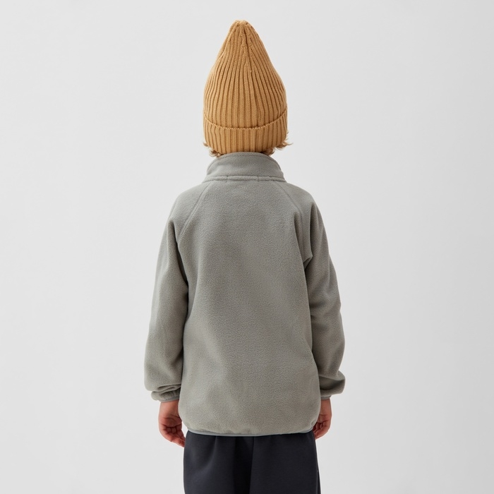 Детская кофта на молнии KAFTAN, серая, размер 34 (122-128 см)