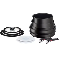 Набор посуды со съемной ручкой Ingenio Exception Noir