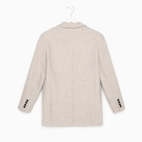 Пиджак женский с боковыми разрезами MIST размер 40-42, цвет бежевый Пиджак женский с боковыми разрезами MIST размер 40-42, цвет бежевый