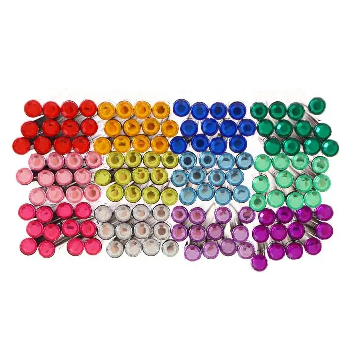 Карандаш чернографитный &laquo;Радуга&raquo; твёрдость НВ, голография, заточенный, со стразой