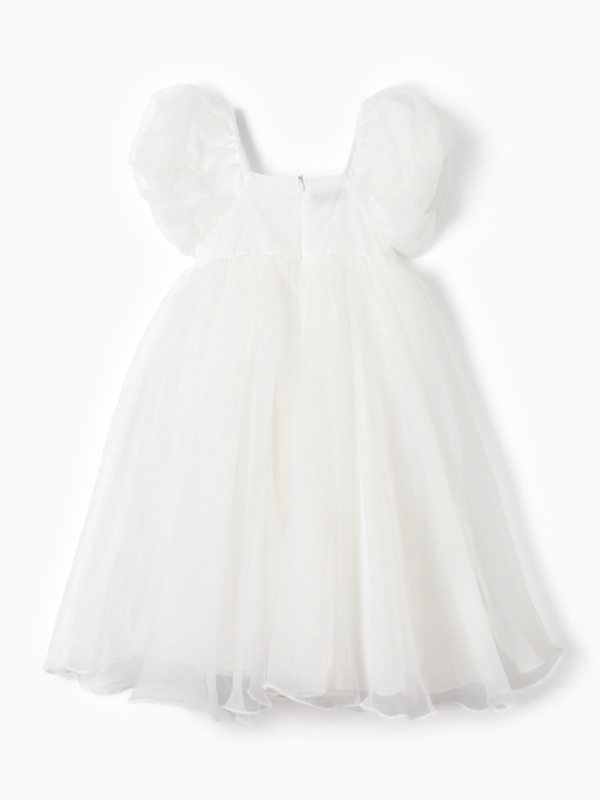 Платье детское нарядное KAFTAN рост 120, белый