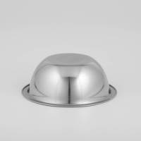 Миска глубокая из нержавеющей стали Доляна &laquo;Индия&raquo;, 550 мл, d=16 см