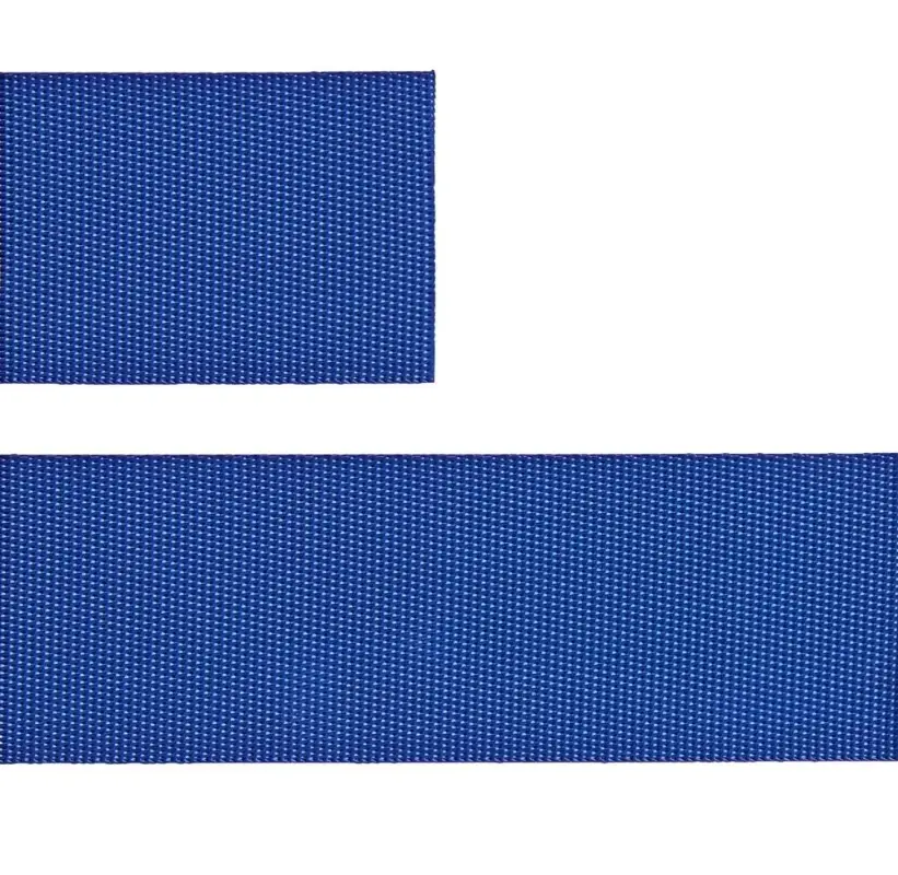 Стропа текстильная Fune 35 S, синяя, 10 см