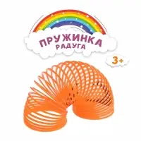 Пружинка - радуга &laquo;Рожицы&raquo;, d=3 см, МИКС