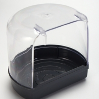 Купалка для птиц, внешняя 12 х 9 х 11 см, серая