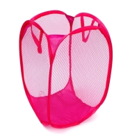 Корзина для игрушек с ручками (сетка), цвета МИКС Корзина для игрушек с ручками (сетка), цвета МИКС