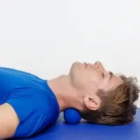 Массажный мяч двойной для MФР Relaxify, синий