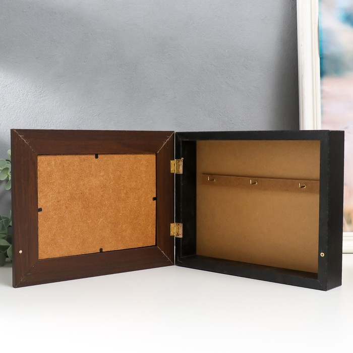 Ключница "home 05" венге 19х24 см МИКС