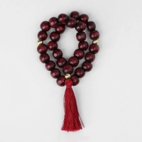 Чётки деревянные &laquo;Православные&raquo; 31 бусина с кисточкой, цвет вишневый