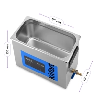 Ультразвуковая мойка для инструментов КТ-6472 - 380 Вт
