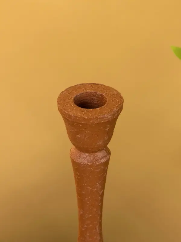 Подсвечник на 1 свечу "Бисквит" 10,5х10,5х25 см