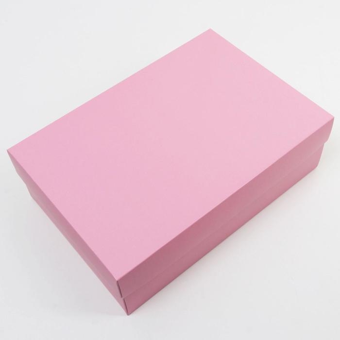 Коробка подарочная складная, упаковка, &laquo;Розовый&raquo;, 30 х 20 х 9 см