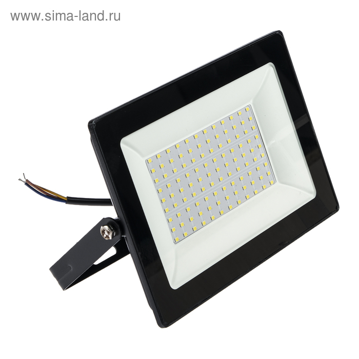 Прожектор светодиодный REV Ultra Slim, 100 Вт, 6500 К, 8000 Лм, IP65 Прожектор светодиодный REV Ultra Slim, 100 Вт, 6500 К, 8000 Лм, IP65