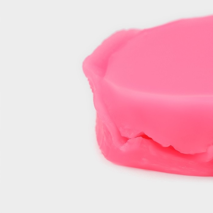 Молд кондитерский Доляна &laquo;Лепесток розы&raquo;, силикон, 2 предмета, 6.7&times;6.2 см, розовый