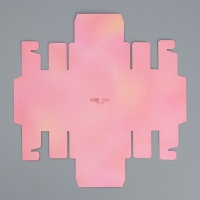 Коробка для конфет, кондитерская упаковка, 4 ячейки, &laquo;От всего сердца&raquo;, 10.5 х 10.5 х 3.5 см