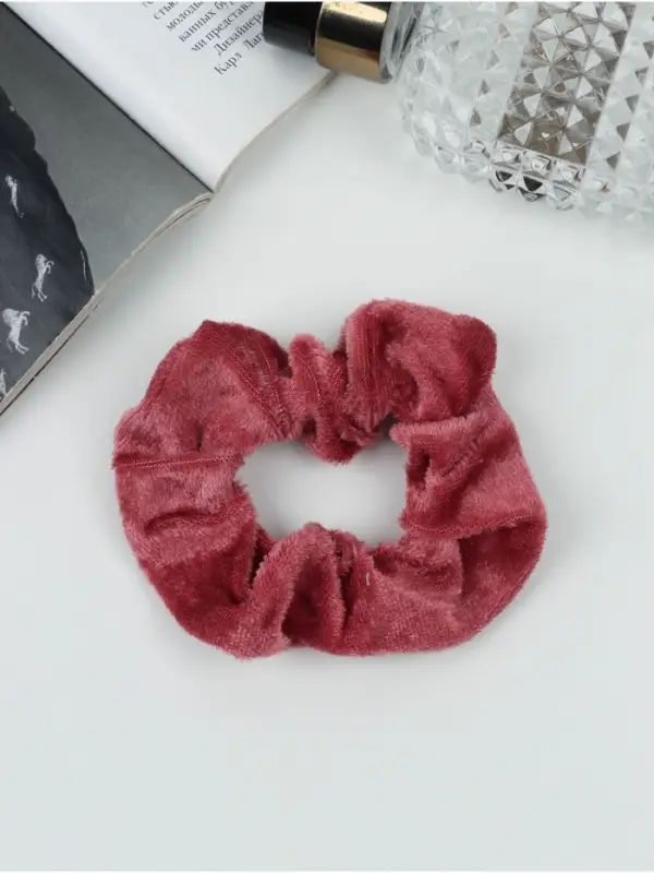 Резинка для волос &laquo;Бархат&raquo;, яркость, МИКС