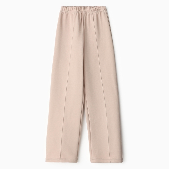 Брюки для девочки MINAKU, цвет бежевый, рост 158 см