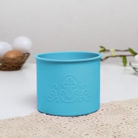 Набор силиконовых форм для выпечки на пасху &laquo;ХВ&raquo; голубые, 3 шт.