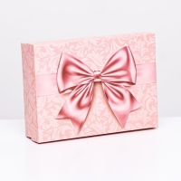 Подарочная складная коробка, упаковка, "Нежность" 21 х 15 х 5,7 см