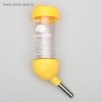 Комплекс  для грызунов с кормушкой и поилкой 80 мл, микс цветов