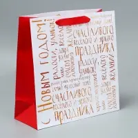 Набор пакетов ламинированных &laquo;Снежного Нового года&raquo;