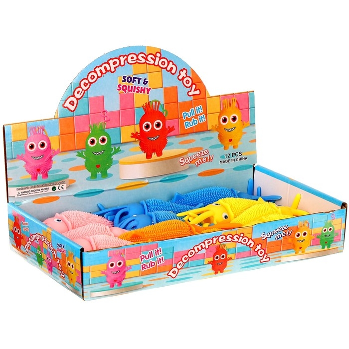 Ёжка &laquo;Кальмар&raquo; световой, цвета МИКС