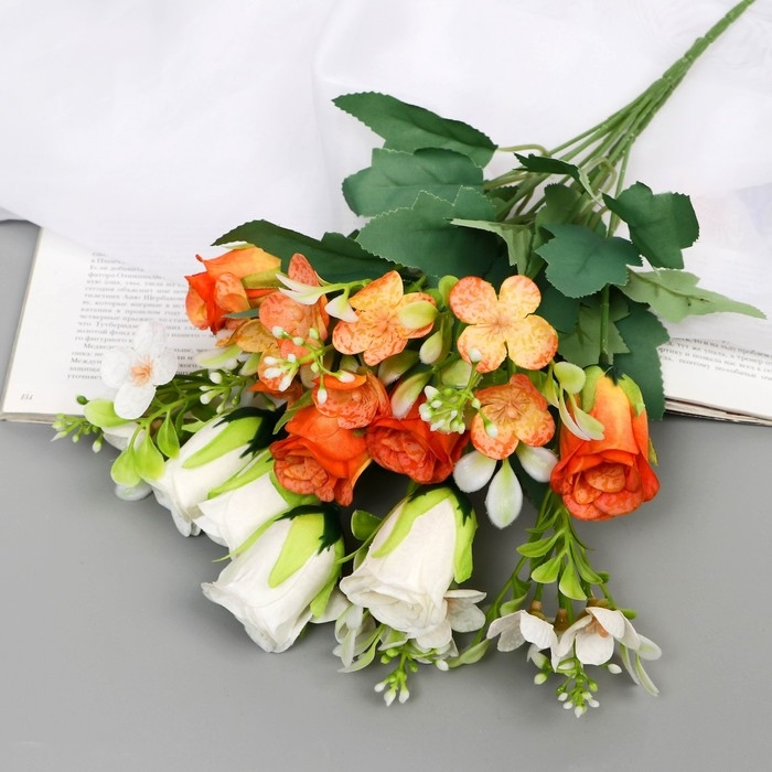 Букет Букет "Роза длинная" 30 см, микс