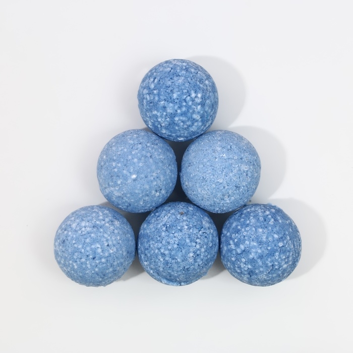 Подарочный набор косметики &laquo;Самой нежной&raquo;, бомбочки для ванны 6 х 20 г, ЧИСТОЕ СЧАСТЬЕ