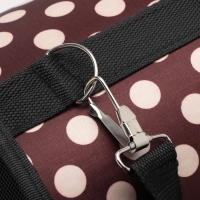 Сумка - переноска для животных "Горошек", коричневая, размер S, 37,5 х 17 х 22 см Сумка - переноска для животных "Горошек", коричневая, размер S, 37,5 х 17 х 22 см