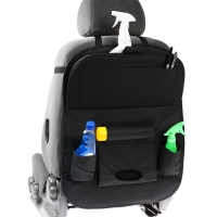 Органайзер на спинку сиденья 62&times;44 см, кож.зам, черный