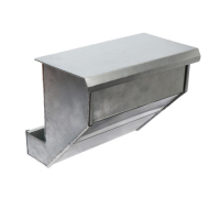 Кормушка для кроликов на 5 кг, бункерная, металл, Greengo Кормушка для кроликов на 5 кг, бункерная, металл, Greengo