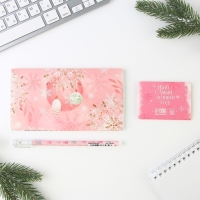 Подарочный набор новогодний, стикеры, планинг и ручка «Всё исполнит Новый год!» Подарочный набор новогодний, стикеры, планинг и ручка «Всё исполнит Новый год!»