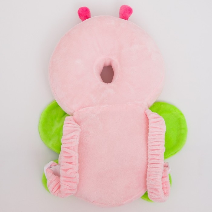 Рюкзак подушка для безопасности малыша &laquo;Бабочка&raquo;, цвет розовый, Крошка Я