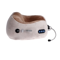 Массажная подушка Luazon LEM-06, 3.7 Вт, 2 вида массажа, ИК-подогрев, АКБ, коричневая Массажная подушка Luazon LEM-06, 3.7 Вт, 2 вида массажа, ИК-подогрев, АКБ, коричневая