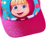 Кепка детская, размер 52-56, Маша и Медведь Кепка детская, размер 52-56, Маша и Медведь