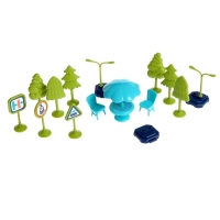 Железная дорога &laquo;Город&raquo;, работает от батареек