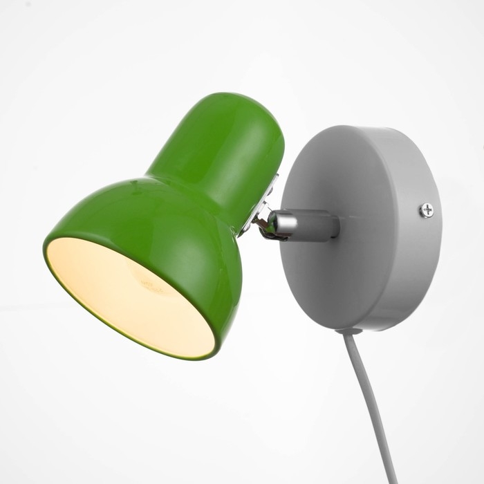 Бра с проводом Бра с проводом "Севантос" Е27 40Вт зеленый 9х9х14 см