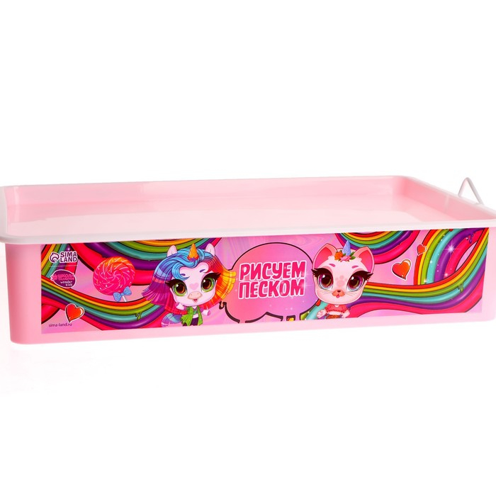 Планшет для рисования песком &laquo;Волшебный единорог&raquo;, мод. Tb-15