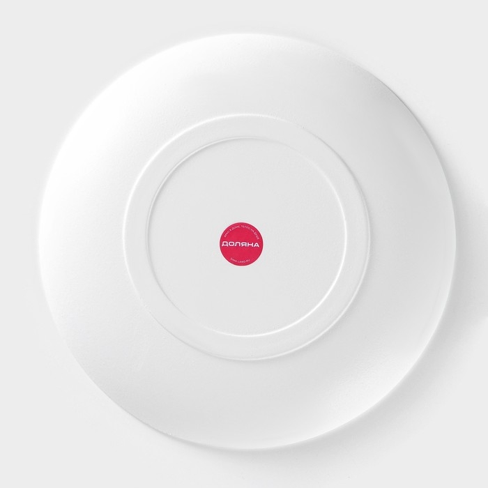 Блюдо для фруктов Доляна &laquo;Сияние&raquo;, d=30 см, цвет белый
